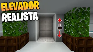 Como Hacer el Mejor Ascensor/Elevador en Minecraft Bedrock/PE