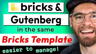 Bricks and Gutenberg content in the SAME Template