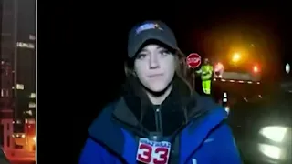 Reporter rebounds after being hit by car on live TV