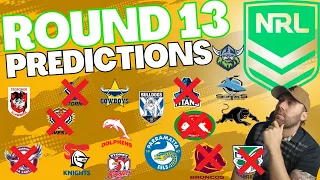 NRL Round 13 Predictions 2024 🏉 NRL Round 13 Tips