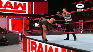 BRAUN STROWMAN VS ELIAS SAMSON EN ESPAÑOL WWE RAW 26/2/18 EN ESPAÑOL