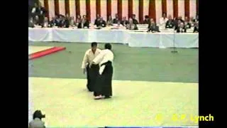 Masatake Fujita Shihan at #33 All Japan Aikido Demonstration in 1995