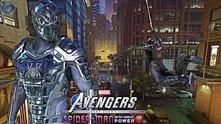 Marvel's Avengers Game - Spider-Man Spider-Armor MK1 Suit Free Roam Gameplay! [4K 60fps]