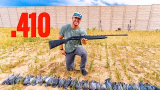 PIGEON HUNTING WITH SEMI AUTO .410!!