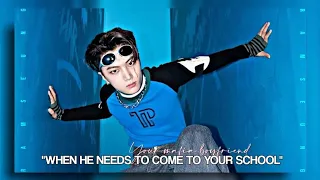 ➳when he needs to come to your school ❦ | P.Js | JAY | En-