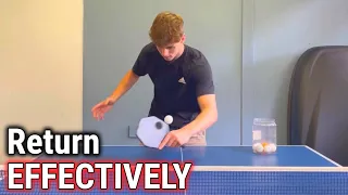 How To Return the Sidespin Serve Tutorial