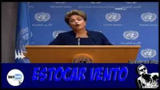 MEME Dilma Rousseff falou em "estocar vento"