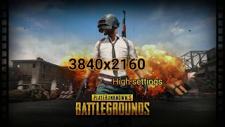 Pubg 4K  XFX RX 5700 XT Thicc II Ryzen 3700X