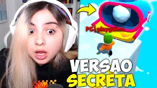 JOGUEI a PRIMEIRA VERSÃO SECRETA do STUMBLE GUYS!! NEM ACREDITEI MUDOU TUDO KKKK