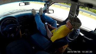 Another Feet on the Dashboard Accident