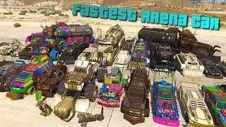 GTA V Online Which is the Fastest Arena Vehicle  Top Speed