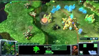 Демонстрация Starcraft 2