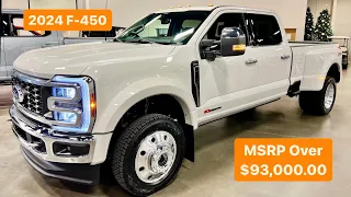 2024 Ford F-450 Lariat Star White (High Out-Put 6.7 Power Stroke) ✅