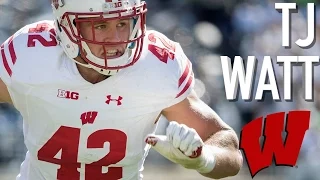 TJ Watt || "Welcome to Pittsburgh" || Official Wisconsin Highlights