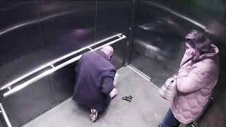 Video shows off-duty cop accidentally shooting himself in elevator