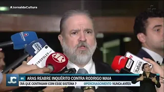 Procurador-geral Augusto Aras reabre inquérito contra Rodrigo Maia