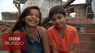 Niños hablan sobre la vida en una favela de Río de Janeiro