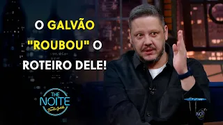 Bruno Laurence relembra jogo em que teve roteiro "roubado" por Galvão Bueno | The Noite (22/04/24)