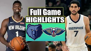 New Orleans Pelicans vs Memphis Grizzlies FULL Game Highlights | December 19, 2023