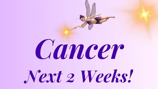 Cancer Next 2 Weeks! It's GOOD, Don't Overthink It! Cancer Weekly Tarot