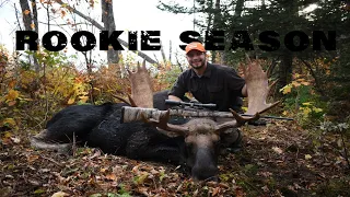 GIANT MAINE MOOSE | Rookie Season | Maine Moose Hunting 2022 | Beyond the Boundaries