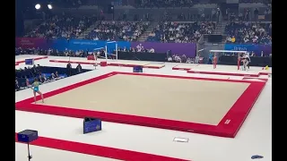 Georgina Gibson - Floor from British championships 2024