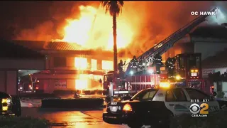 Strip Mall Fire Causes Major Damage, Mostly Sparing Church