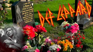 Def Leppard’s ‘Terror Twin’ guitarist - Steve Clark and his Grave in Sheffield