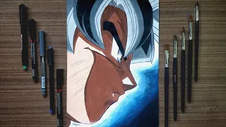 Drawing Goku Ultra Instinct