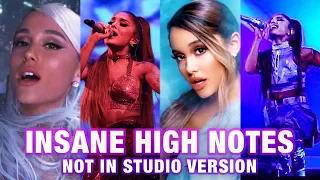 Ariana Grande Hitting High Notes NOT In Studio Version! (Part 2)