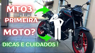 MT03/ PRIMEIRA MOTO, COMPENSA???