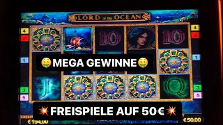 MEGA GEWINN AUF 50€ fach 😱 Lord of the Ocean Freispiele 🤑 Novoline Casino Spielothek