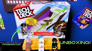 Tech Deck Nyjah Skatepark Unboxing! Tech Deck Skatepark!