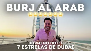 24 HORAS vivendo no ÚNICO HOTEL 7 ESTRELAS do MUNDO - QUANTO CUSTOU UMA NOITE NO BURJ AL ARAB DUBAI?