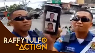 TRAFFIC ENFORCER NG PASIG, HINDI HINULI ANG PULIS NA WALANG HELMET AT SIDE MIRROR!