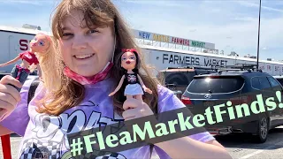 Flea Market Finds! Bratz Funk Out Haul + Rainbow High & More Dolls