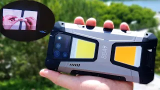 SMARTPHONE WITH PROJECTOR 8849 TANK 2 - FULL REVIEW AND TEST