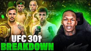 Israel Adesanya Talks UFC 300 Aftermath & UFC 301 Breakdown & Picks