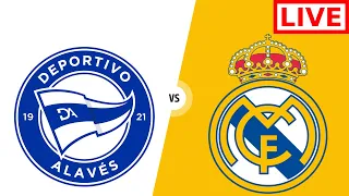 Alaves vs Real Madrid Live Stream | LALIGA 2023 | Full Game Play - Football