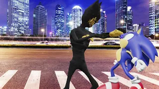 БЕНДИ ПРОТИВ СОНИКА #bendy vs sonic