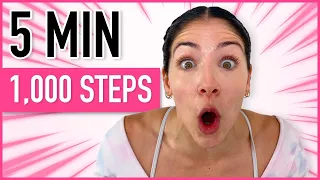 Get Fit Quick! Walk 1000 Steps In Just 5 Minutes (low Impact)