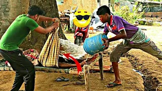 TRY TO NOT LAUGH CHALLENGE Must watch new funny video 2020_by fun sins।village boy comedy video।ep24