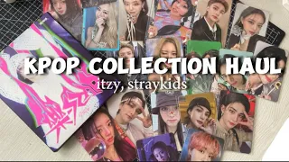 🍧|Большая распаковка kpop фотокарт straykids и itzy|🍧 kpop collection haul