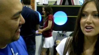 jessica chobot interview at comic con 08