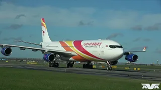 Surinam Airways Airbus A340 AMS to PBM and back