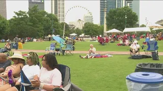 Large crowd expected for biggest metropolitan firework show in America in Atlanta