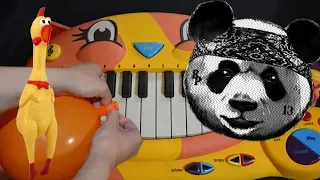 CYGO - Panda E / Кавер (Инструменты: Мяу пианино, курица, воздушный шарик, рюмки)