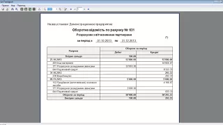 ИС-Про. Оборотно-сальдовий баланс. Бухгалтерська довідка. Звіти
