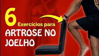 Exercícios para ARTROSE NO JOELHO - Fortalecimento Muscular p/ aliviar as dores