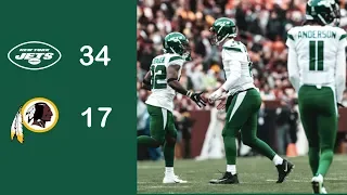 New York Jets vs Washington Redskins Week 11 2019 Recap